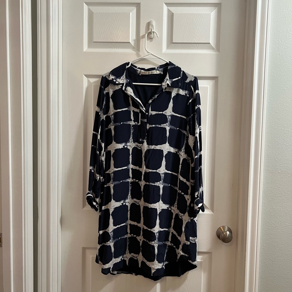 100% silk Marie Oliver dress